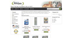 Desktop Screenshot of dtypetsupply.com